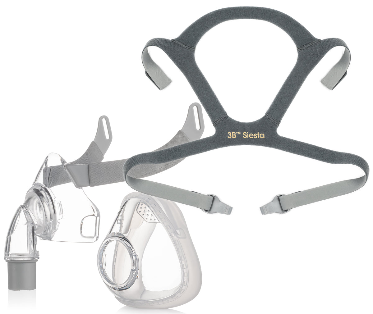 Siesta Full Face Mask by 3B Medical – CleanCPAP
