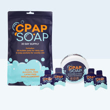 Load image into Gallery viewer, CPAP Soap Cleaning Kit – Gentle CPAP Cleaner for Mask &amp; Hose