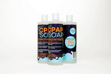 Load image into Gallery viewer, Three bottles of CPAP Soap Concentrate 16 oz alcohol-free CPAP cleaning solution