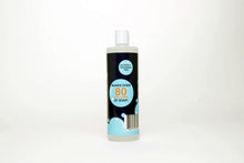 Load image into Gallery viewer, Back of CPAP Soap Concentrate 16 oz bottle showing mixing instructions and product information