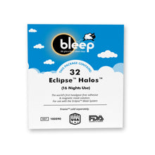 Load image into Gallery viewer, Bleep Eclipse Halos 32 count replacement adhesive seals for CPAP mask
