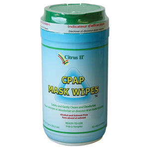 Citrus II Cpap Mask Wipes