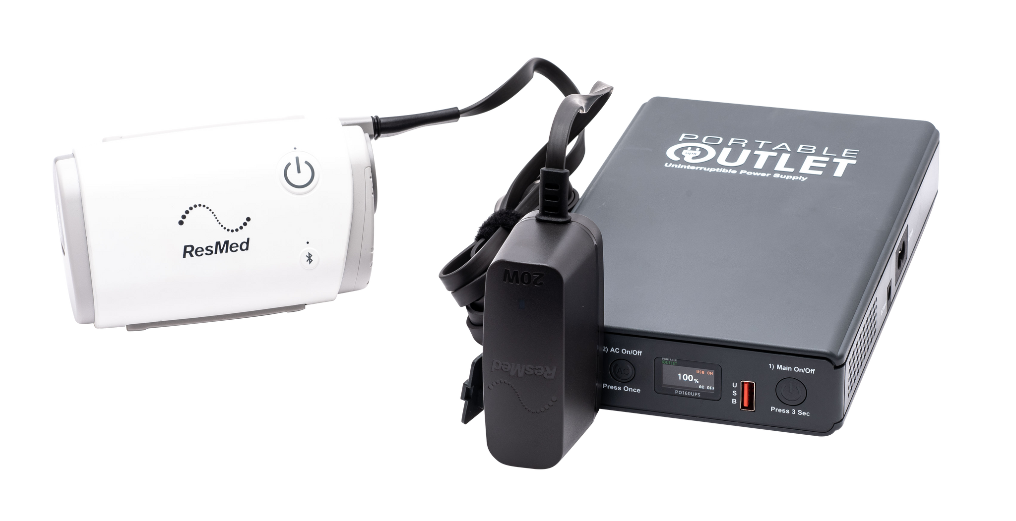 Portable Outlet Uninterruptible CPAP Battery – CleanCPAP