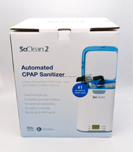 Load image into Gallery viewer, SoClean 2 CPAP Cleaner and Sanitizer Box Front
