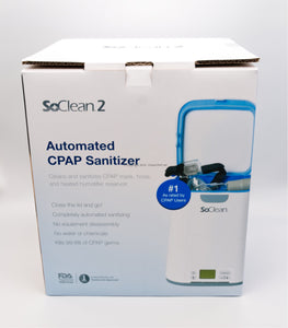 SoClean 2 CPAP Cleaner and Sanitizer Box Front